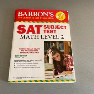 BARRON’S SAT MATH LEVEL 2